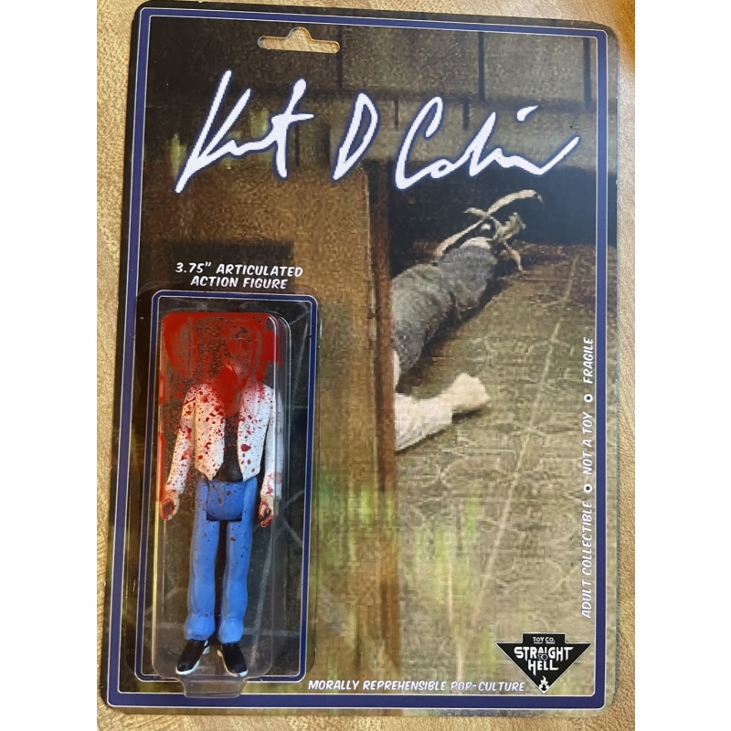 Kurt Cobain Action Figure (WARNING: GRAPHIC)