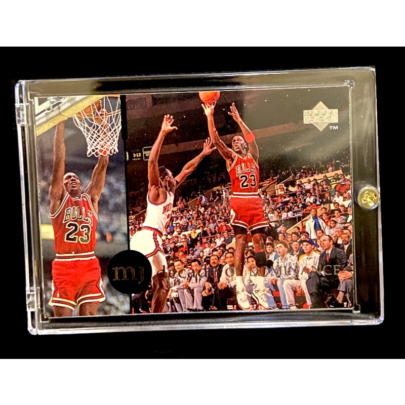 MENENDEZ BROTHERS COURT-SIDE TRADING CARD 1994 Michael Jordan Rare Air