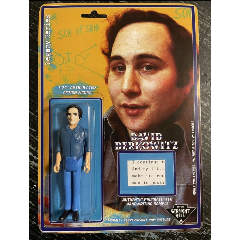 David Berkowitz figure WITH RELIC Son of Sam