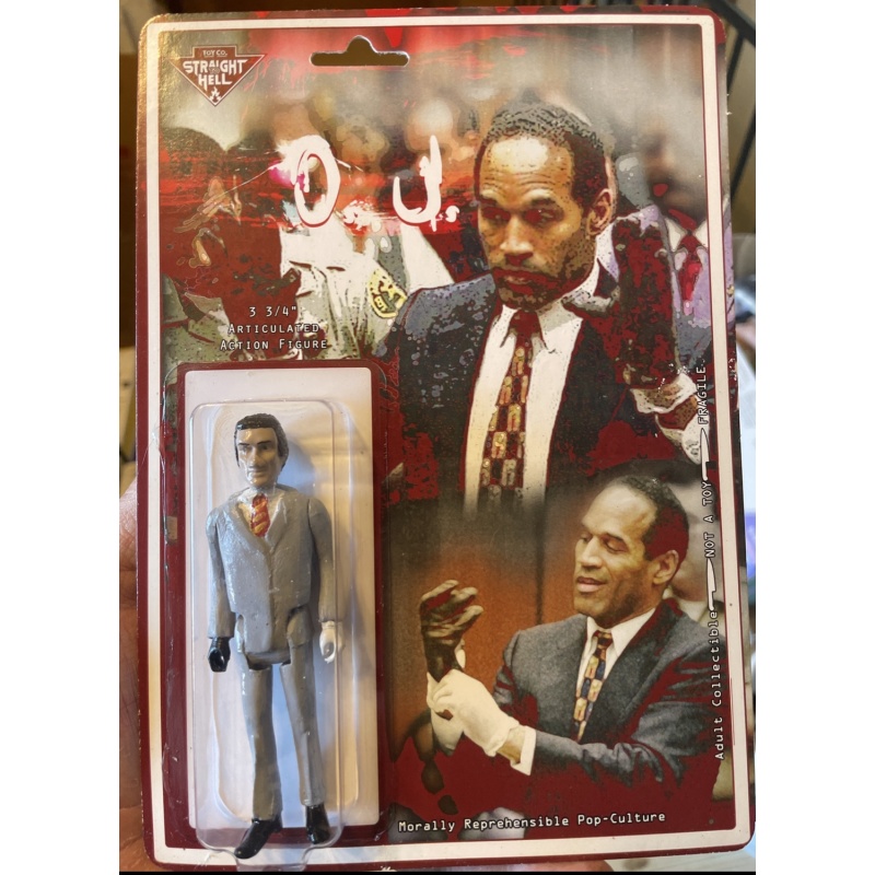 OJ Simpson 3.75” Action figure