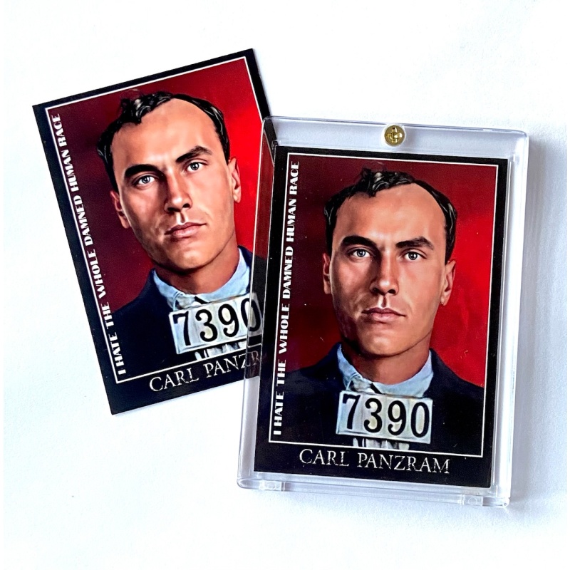 WORST OF THE WORST Carl Panzram Crime Card In Collector’s Case LIMITED EDITION