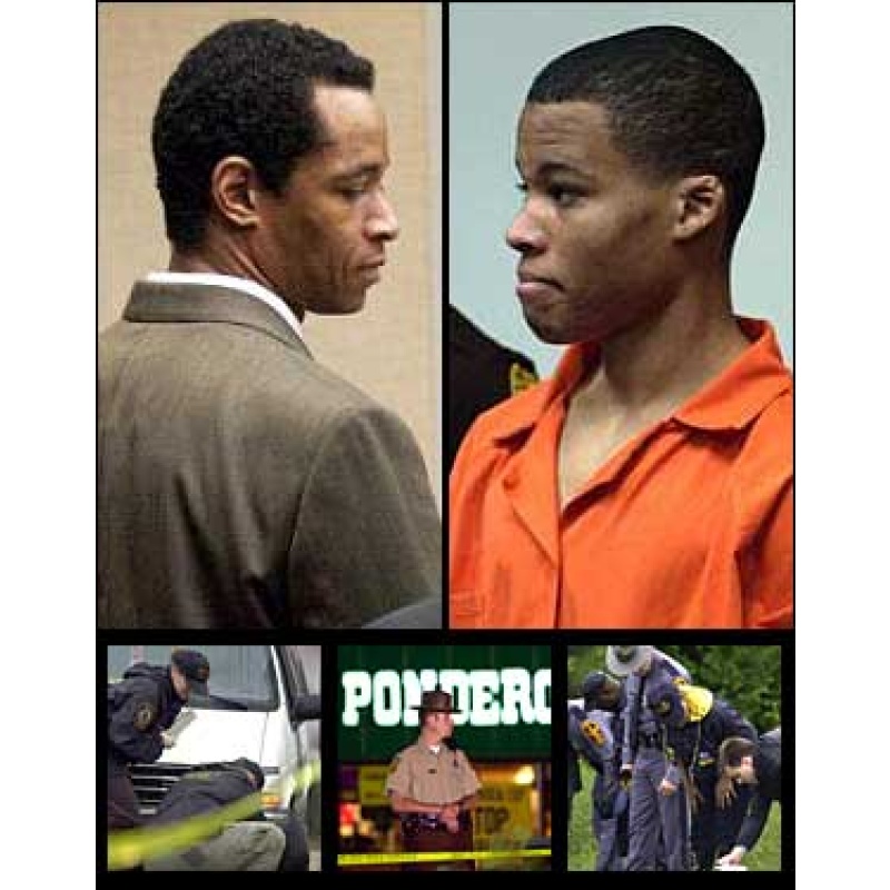 Lee Boyd Malvo washigton sniper prison ID card from Virginia Department of Corrections