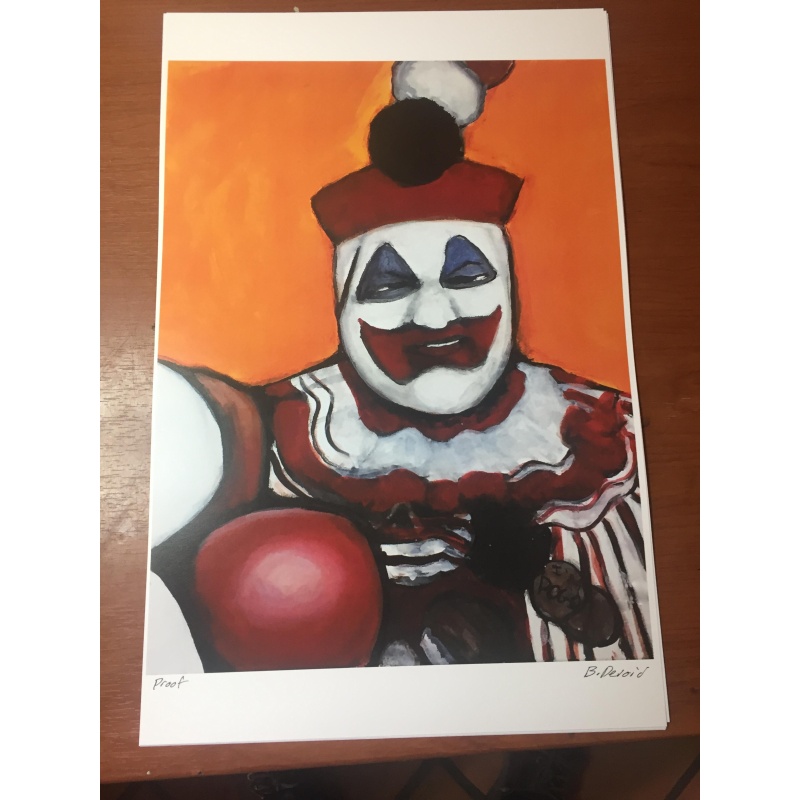 Gacy Portrait poster by Brandy Devoid