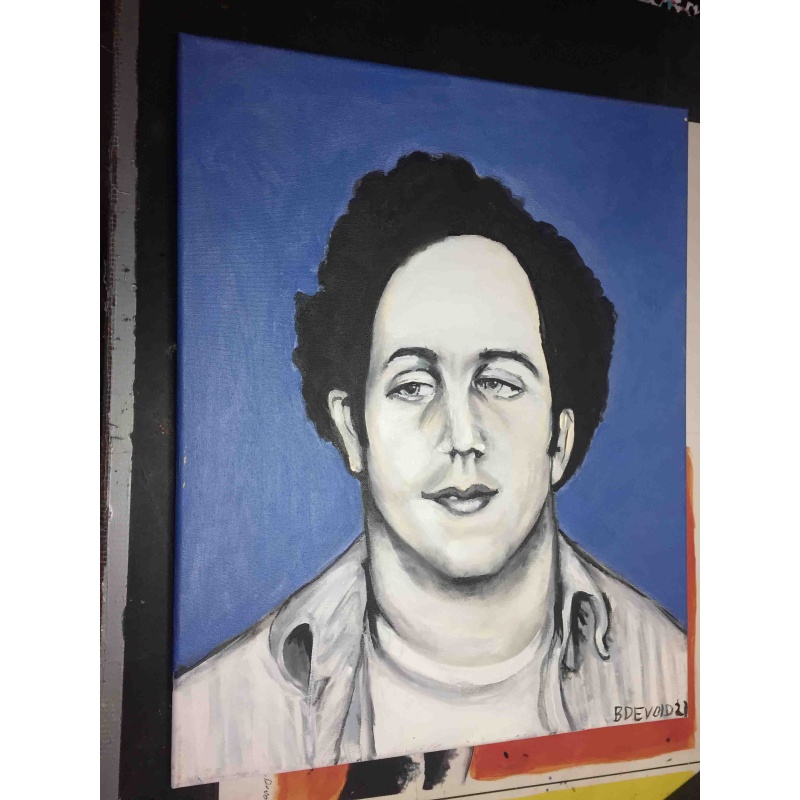 Son of Sam David Berkowitz portrait by Brandy Devoid