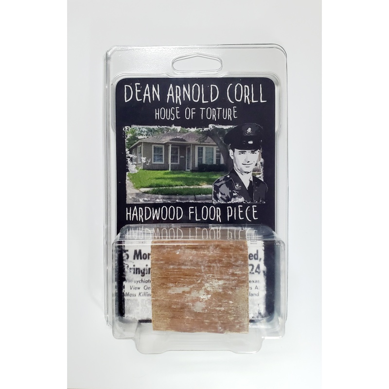 Dean Corll House floorboard piece