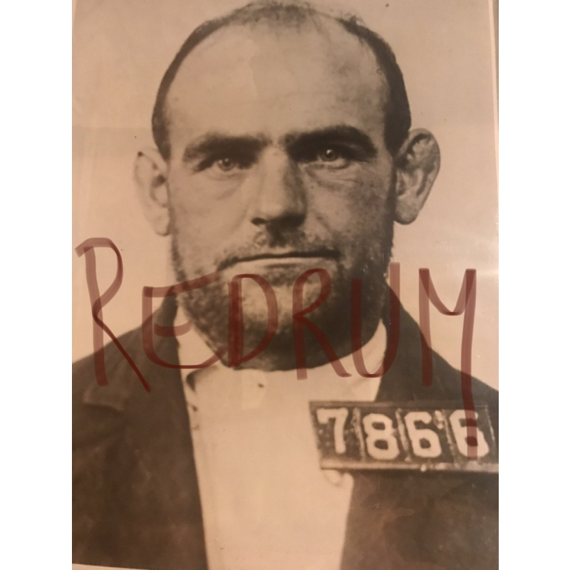 Richard Ward 6.5 x 8.5 mugshot press photograph 1931