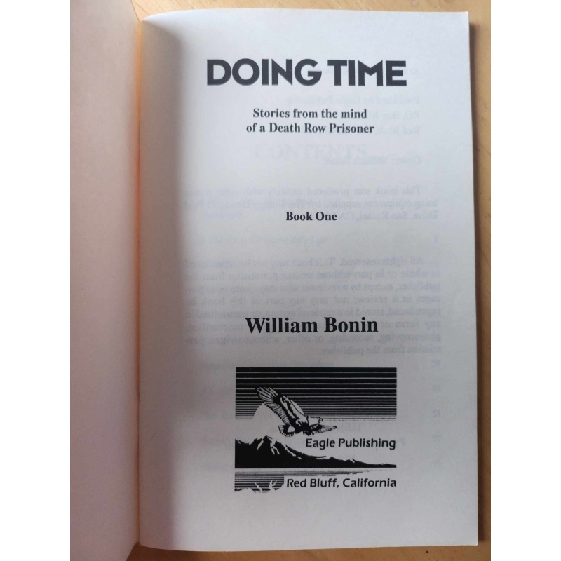 William Bonin " Doing Time " Signed Copy