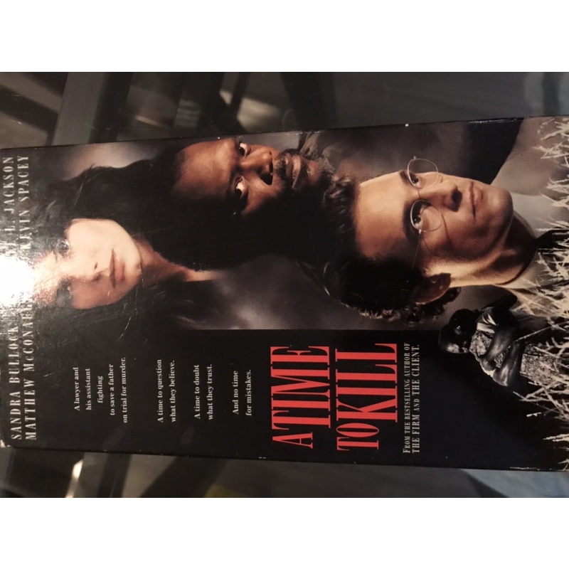 A Time To Kill VHS movie in original box from 1996