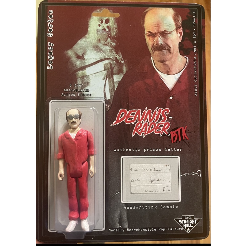 Dennis Rader BTK figure WITH RELIC