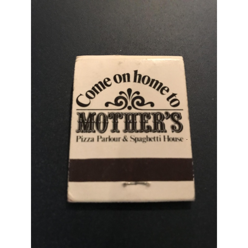 Vintage complete matchbook and matches Come on home to Mother’s