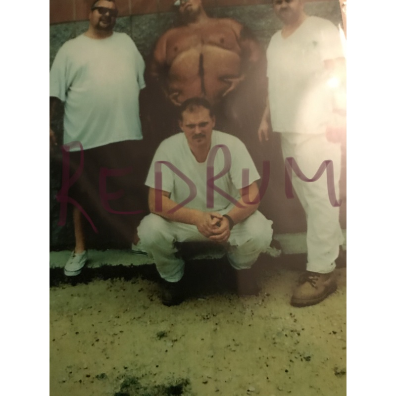 Joe Metheny 4 x 6 Prison yard photograph 2000