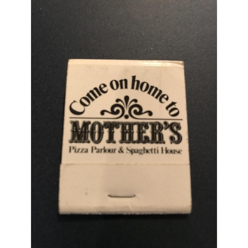 Vintage complete matchbook and matches Come on home to Mother’s