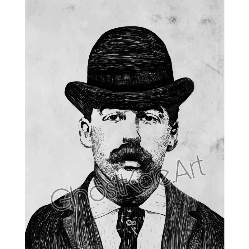 H.H. Holmes Art Print