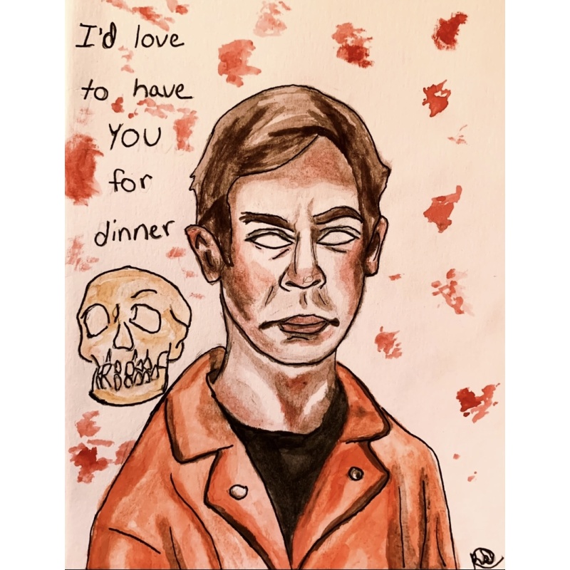 Jeffrey Dahmer Valentine Art