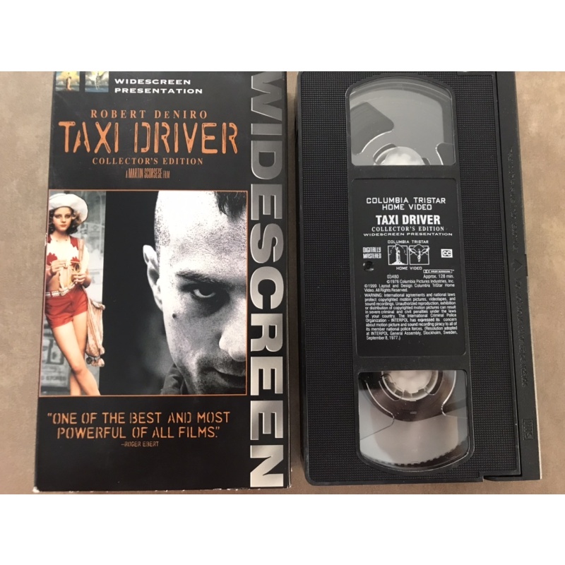 Taxi Driver Collectors Édition VHS in excellent condition 1976