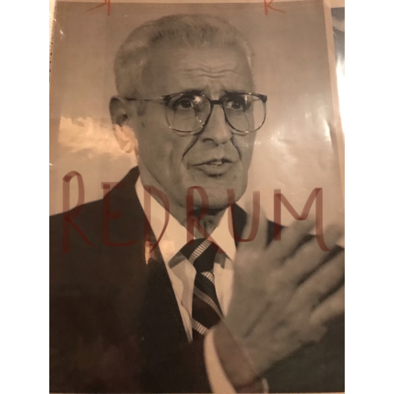 Dr. Jack Kevorkian superbe 8 x 10 press photograph from 1993