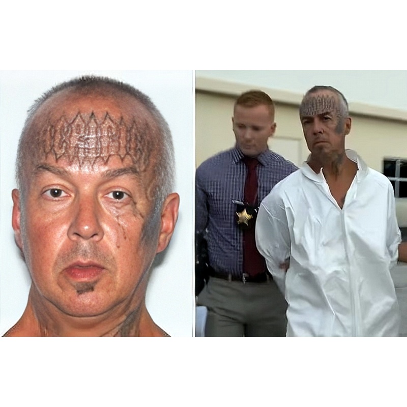 BRUCE WAYNE WHITEHEAD | Man With ‘sacrifice’ Tattooed On His Forehead Is Charged With Raping And Mutilating Woman In Florida Woods – Just Months After Being Released From 20-Year Sentence For Rape And Attempted Murder As Doctors Said He ‘wouldn’t re-offen