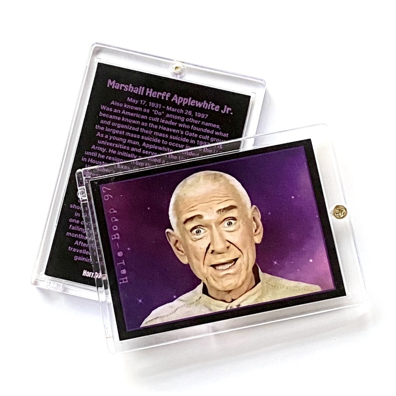 Marshall Applewhite “Hale-Bopp 97” Heaven’s Gate Card In Collector’s Case