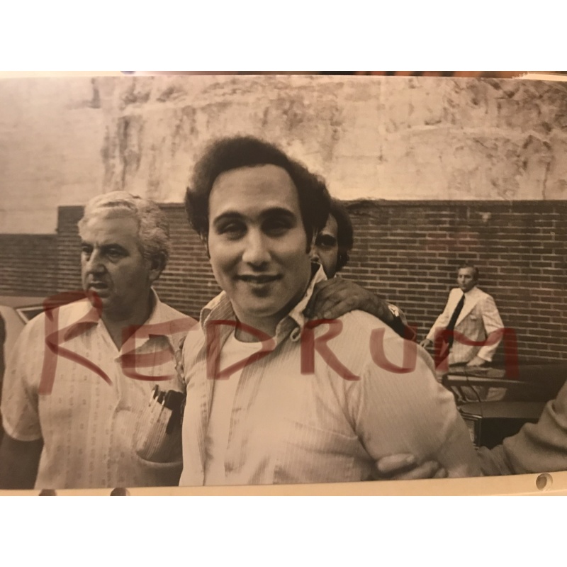 David Berkowitz 4 x 6 arrest photograph NYC late 70’s