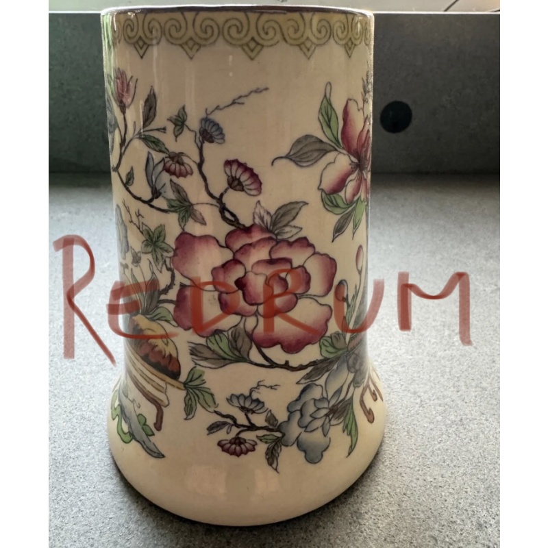 Deceased - Mob Boss Jim Colosimo  Beer stein ceramic mug royal Doulton stamped no.3579 from Colosimo’s restaurant for a 1910-1920