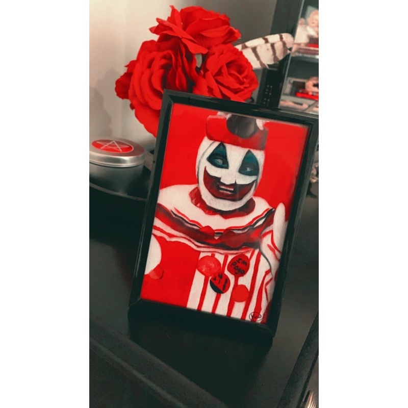 John Wayne Gacy Art print