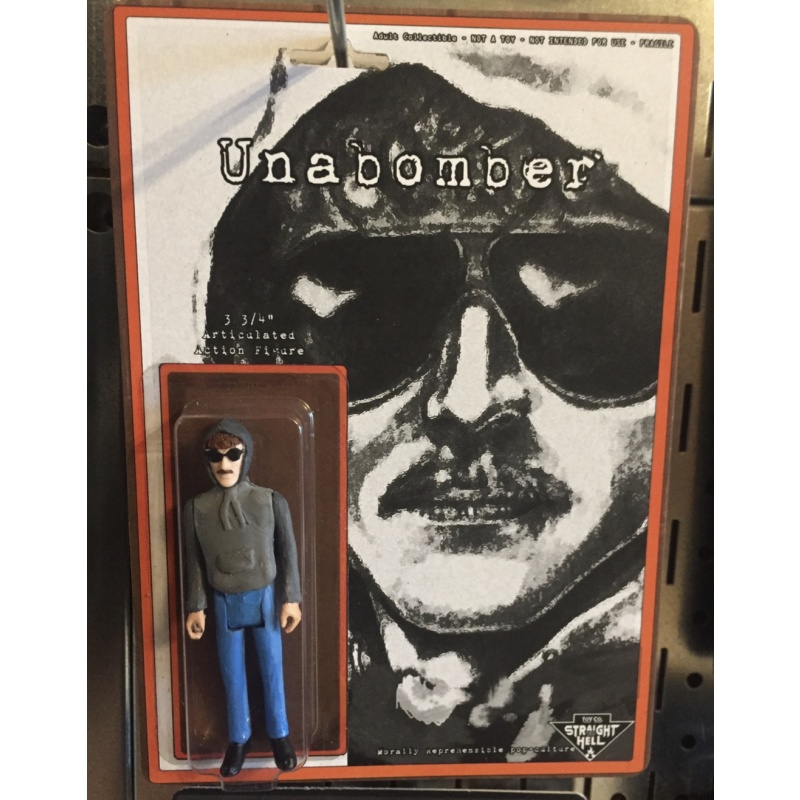 Unabomber 3.75” Action figure