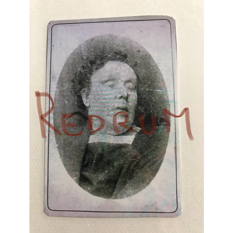 Annie Chapman postmortem 2.75 x 3.5 phograph Jack the Ripper 1888