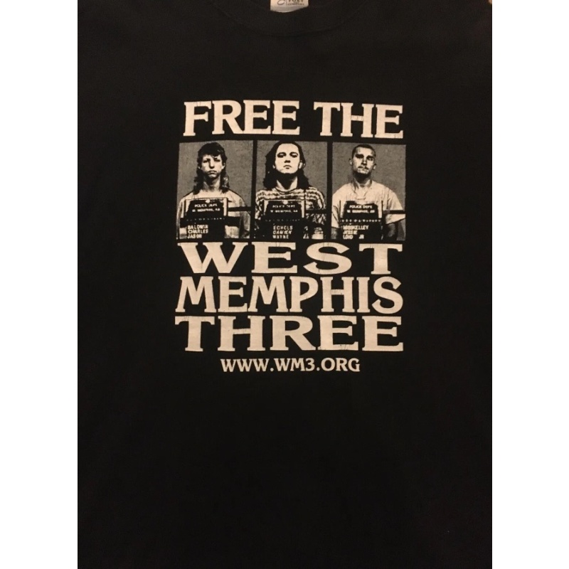 Vintage Free The West Memphis Three Long Sleeve Shirt