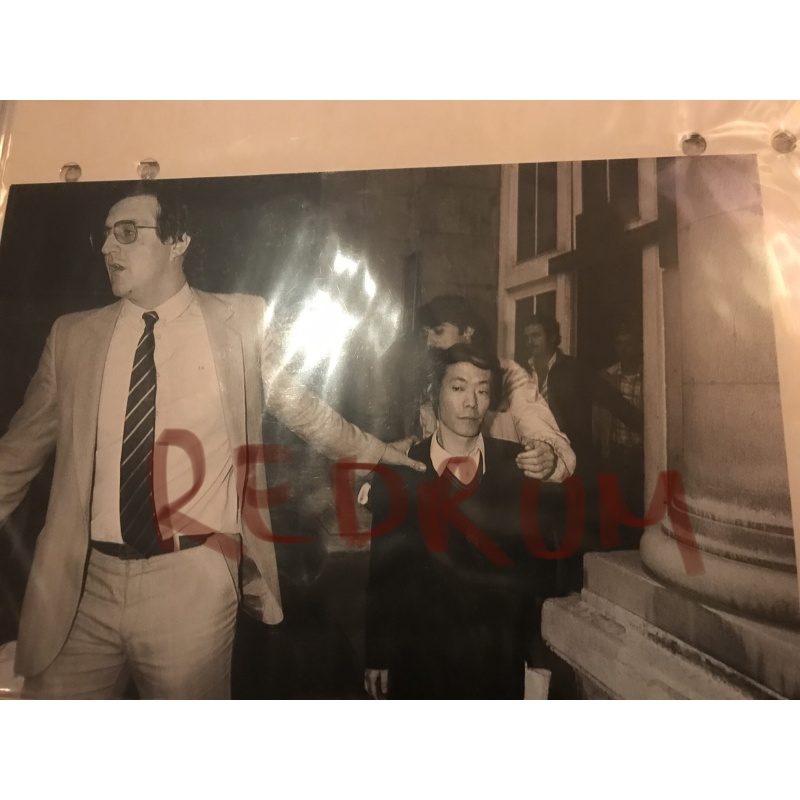 Deceased - Issei Sagawa arrest 4 x 6 photograph in France 1981