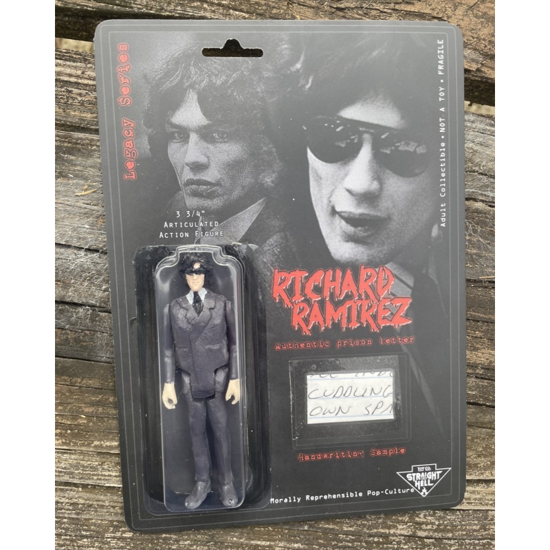 Richard Ramirez figure WITH RELIC