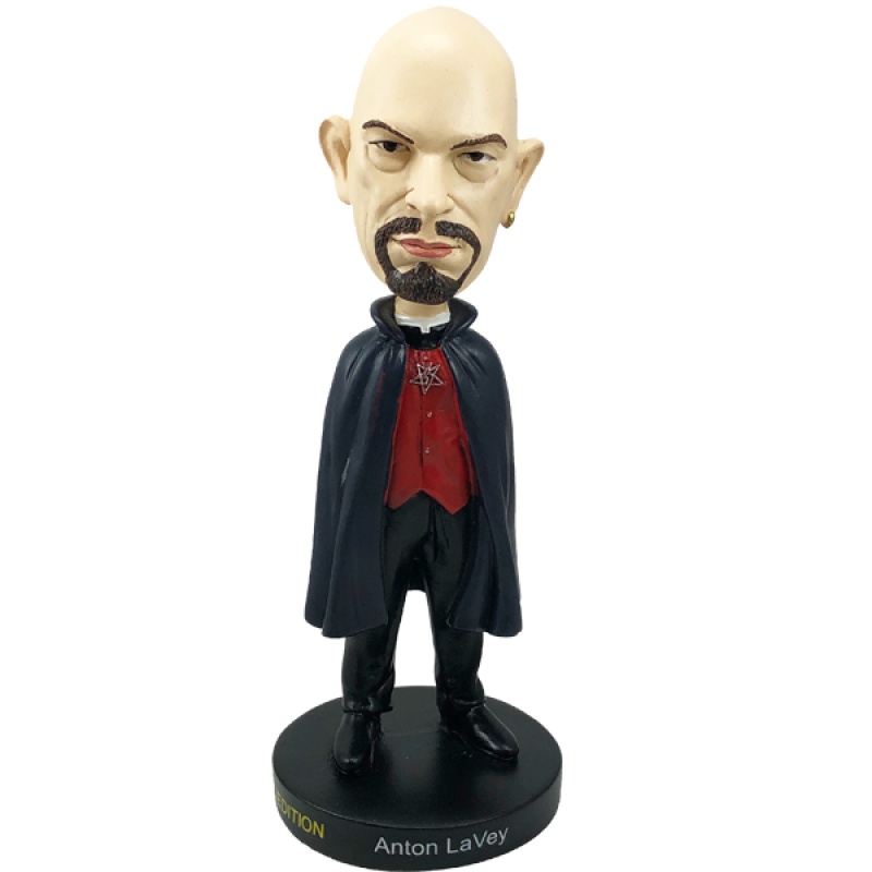 Dr. Anton Szandor LaVey bobblehead