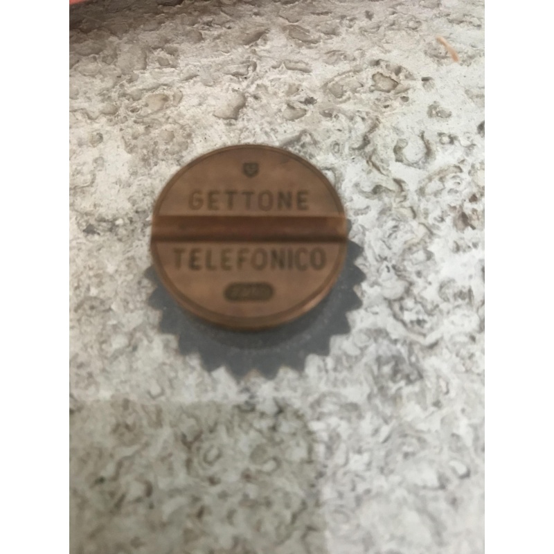 Gettone Telefonico coin to make a phone call 1950’s pre war no.7240