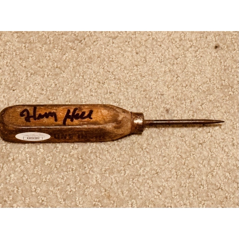 Henry Hill owned ice pick signed in full Henry Hill