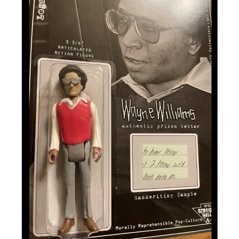 Wayne Williams figure WITH RELIC