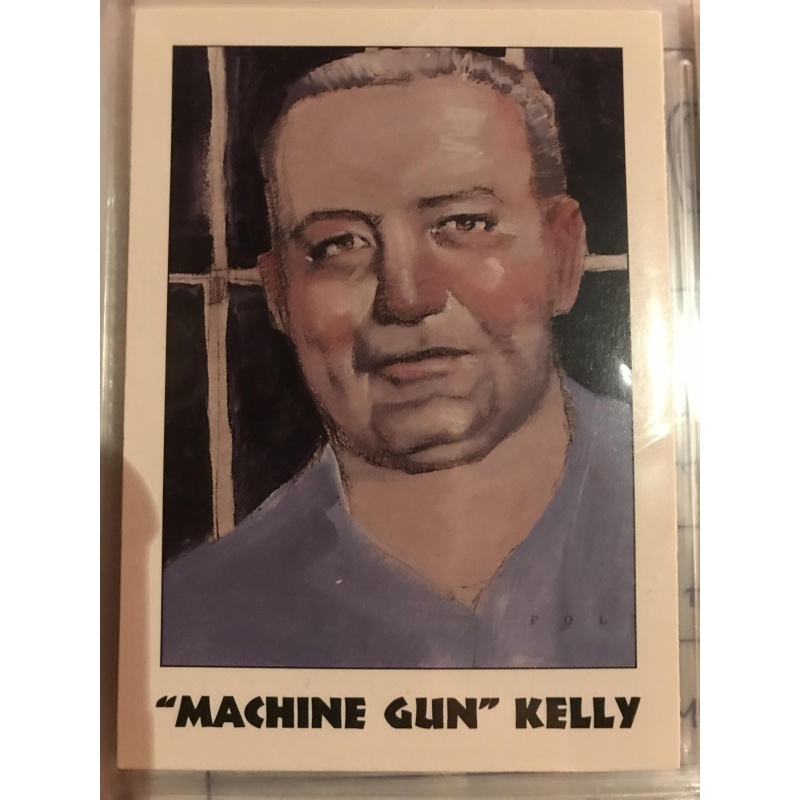 Machine Gun KellyTrue Crime Series G-Men and Gangsters from Eclipse Entreprises from 1992