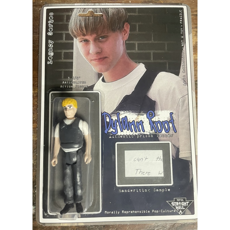 Dylan (Dylann) Roof figure WITH RELIC