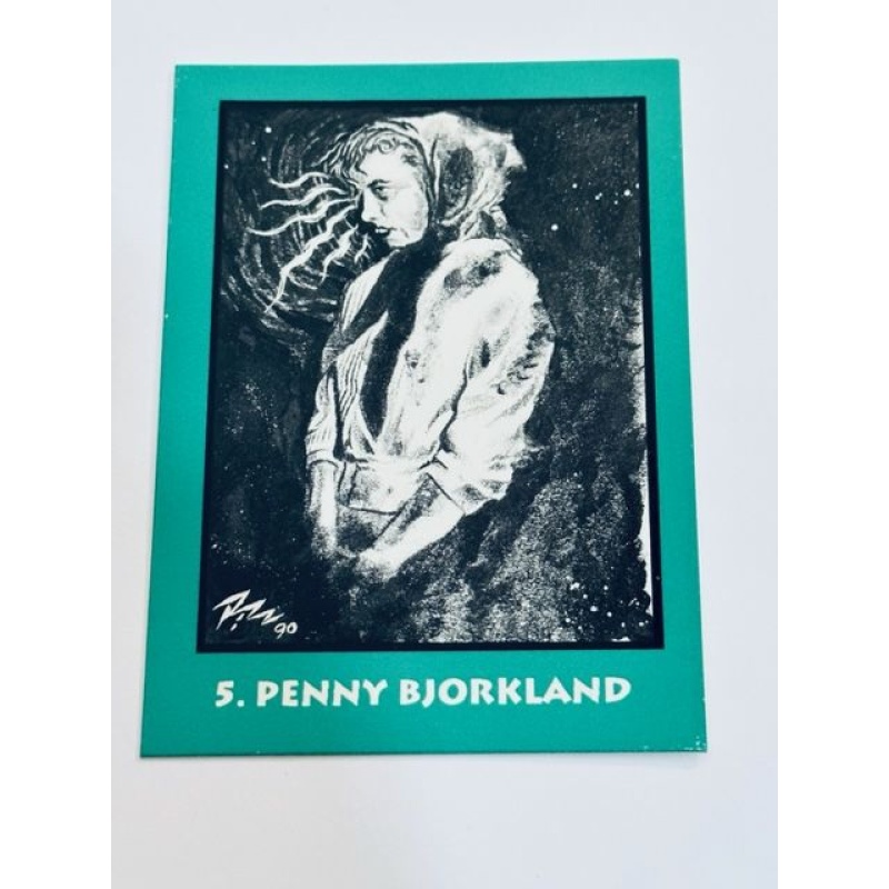 PENNY BJORKLAND CARD NO. 5 ; INCREDIBLE TRUE LIFE MURDERERS CARD SET