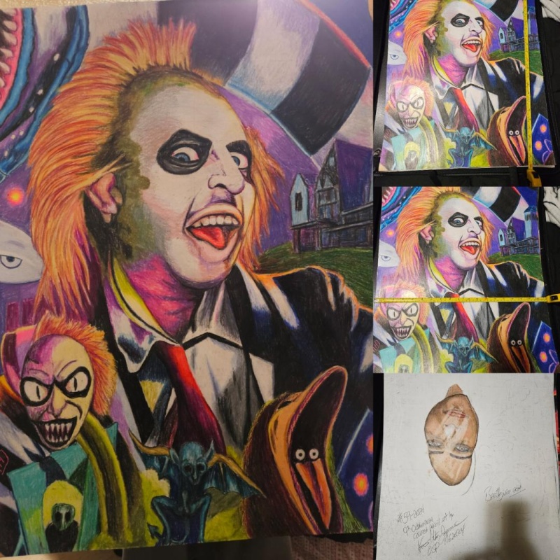 Keith Jesperson Original Beetlejuice with Easter egg to find   NEW 2024