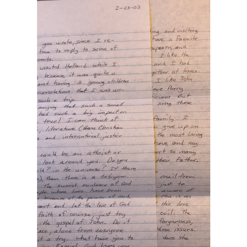 CONFESSION FROM SERIAL KILLER ROBERT LEE YATES HANDWRITTEN LETTER/ENVELOPE SET