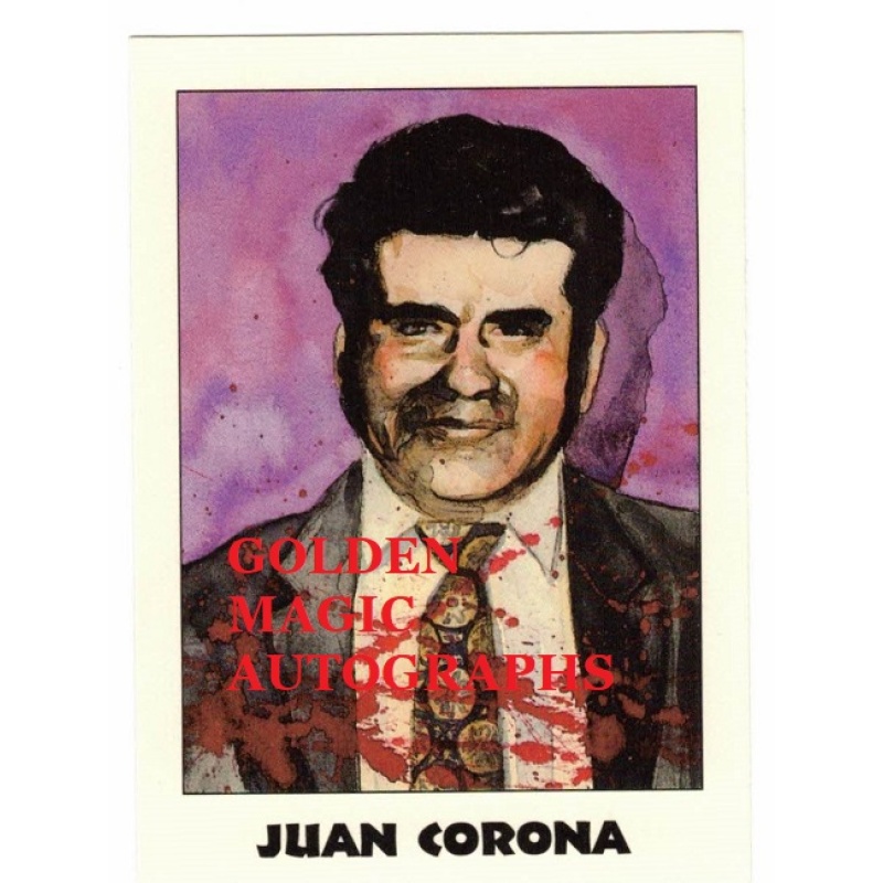 JUAN CORONA SERIES 2 TRUE CRIME TRADING CARD; CARD NO. 64