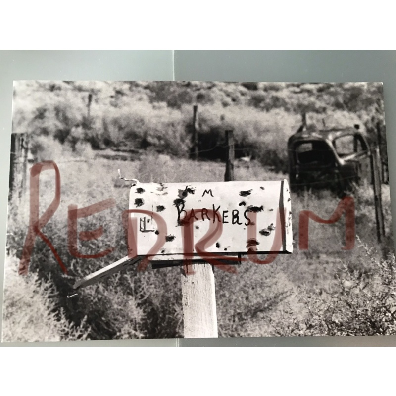 Barker Ranch mailbox Charles Manson 4 x 6 photograph