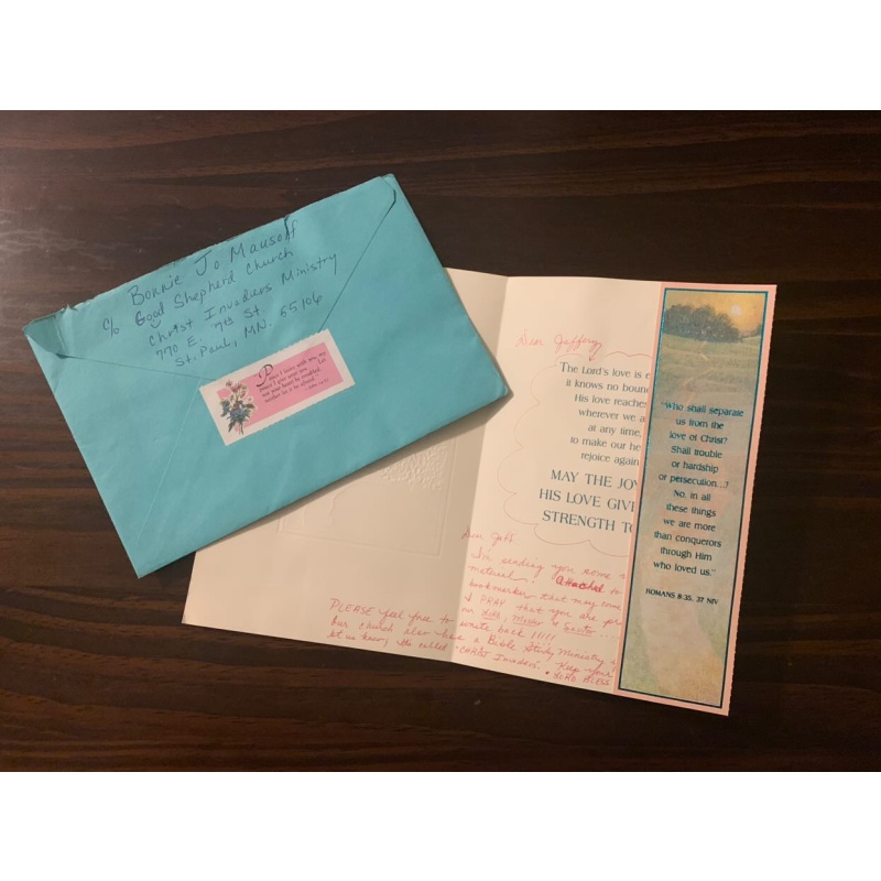 Jeffrey Dahmer (Deceased) Penpal Letter