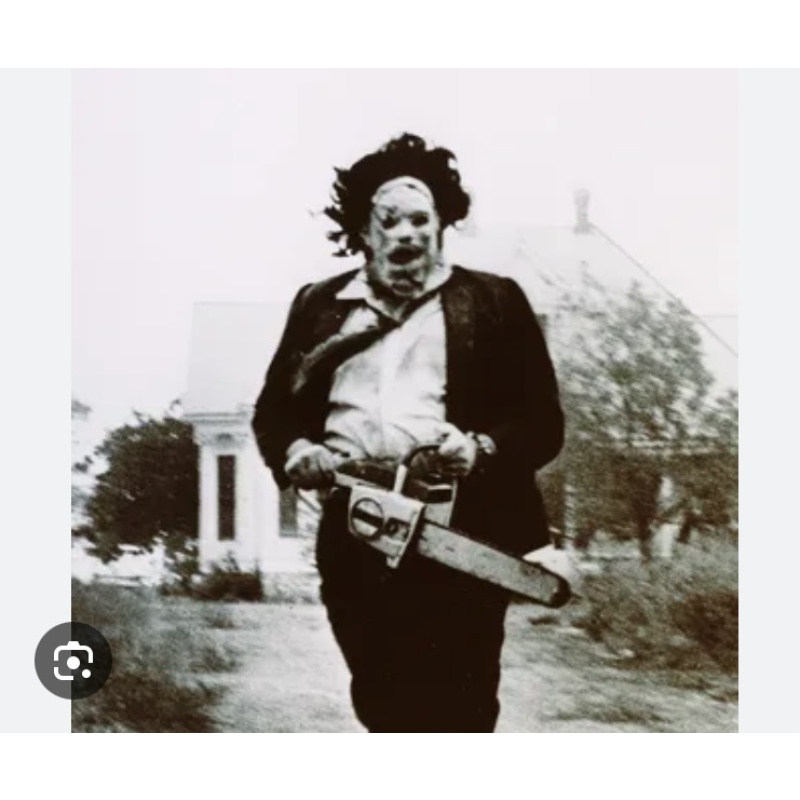 Leatherface signed Texas chainsaw massacre by Gunnar Hansen