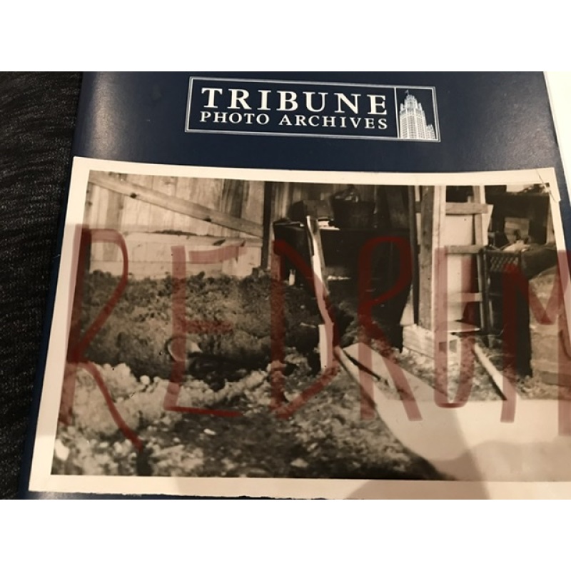 Original Crime Scene Press Photograph Grave In Pastor 1937