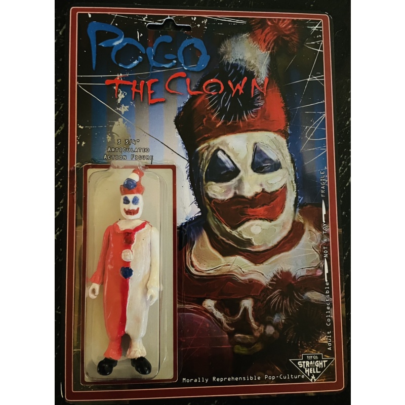 Pogo The Clown 3.75” Action figure John Wayne Gacy