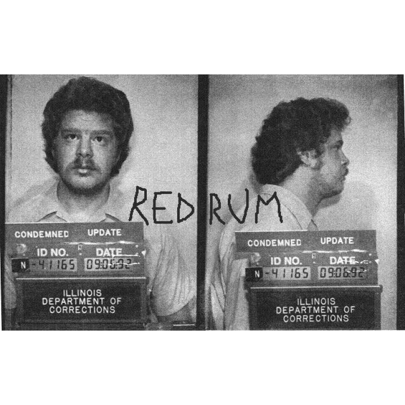 Edward Spreitzer Chicago Ripper worn and signed boxers behind bars from 1994