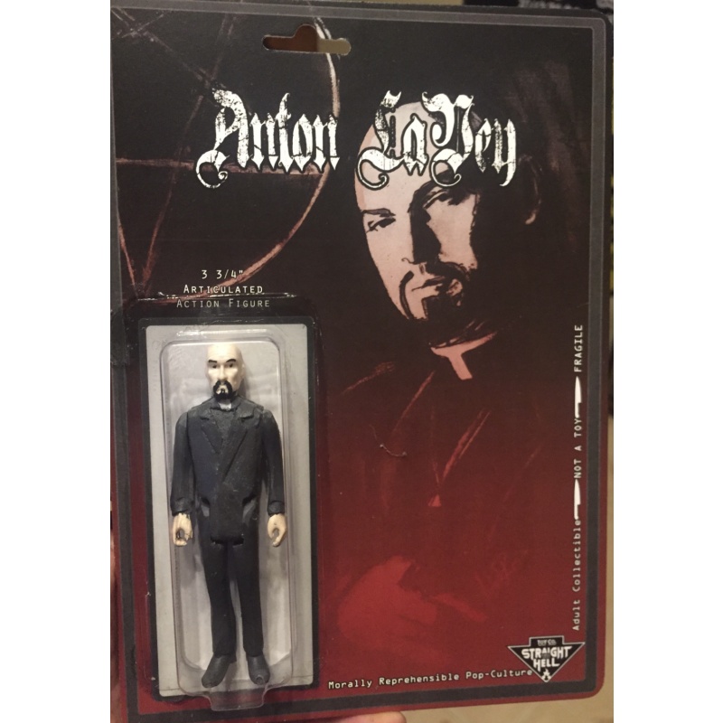 Anton Lavey 3.75” Action figure