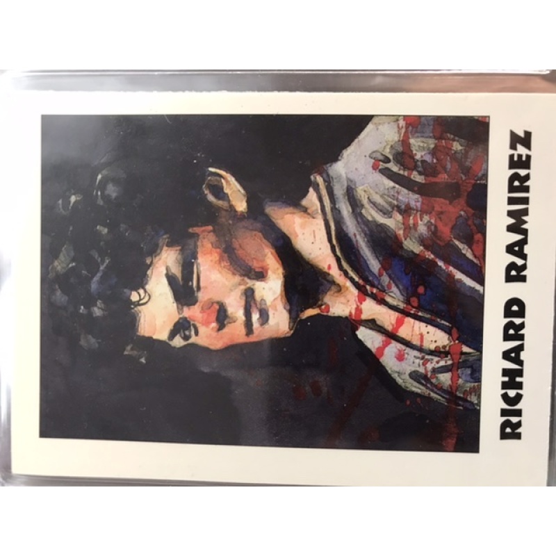 Richard RaMirez eclipse entreprise card no. 61 from 1992