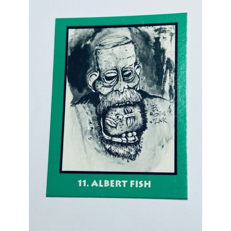 ALBERT FISH CARD NO. 11 ; INCREDIBLE TRUE LIFE MURDERERS CARD SET