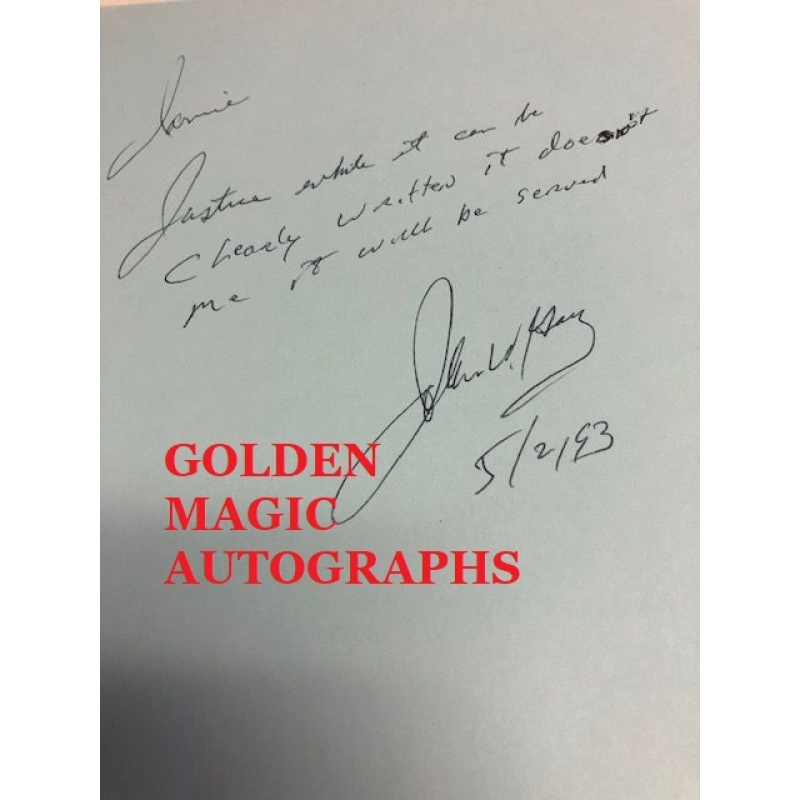 JOHN WAYNE GACY SIGNED APPEAL! DATED 5-2-93